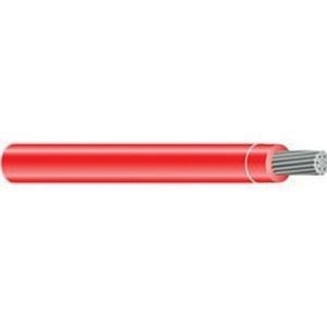 THHN Wire, 4/0 AWG, Red, Stranded, Aluminum Conductor, 1000 Foot Reel