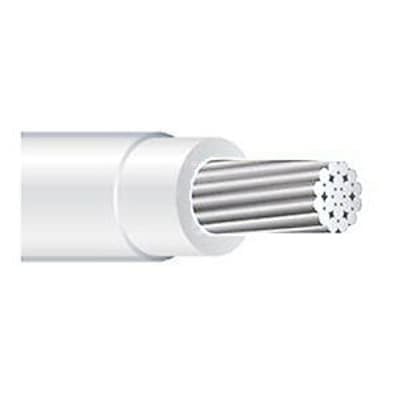 THHN Wire, 250 KCMIL, White, Stranded, Aluminum Conductor, 1000 Foot Reel