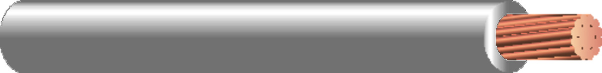 Machine Tool Wire (MTW), 14 AWG, 2/64 Stranded Conductor, Gray, 500 Foot Reel