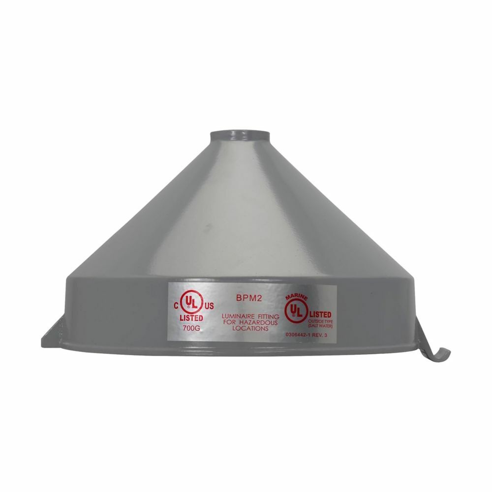 Eaton Crouse-Hinds series Champ VMVL/PVML mounting module, Copper-free aluminum, Cone pendant mount, 1" trade size, Used with VMVL/PVML LED series luminaires