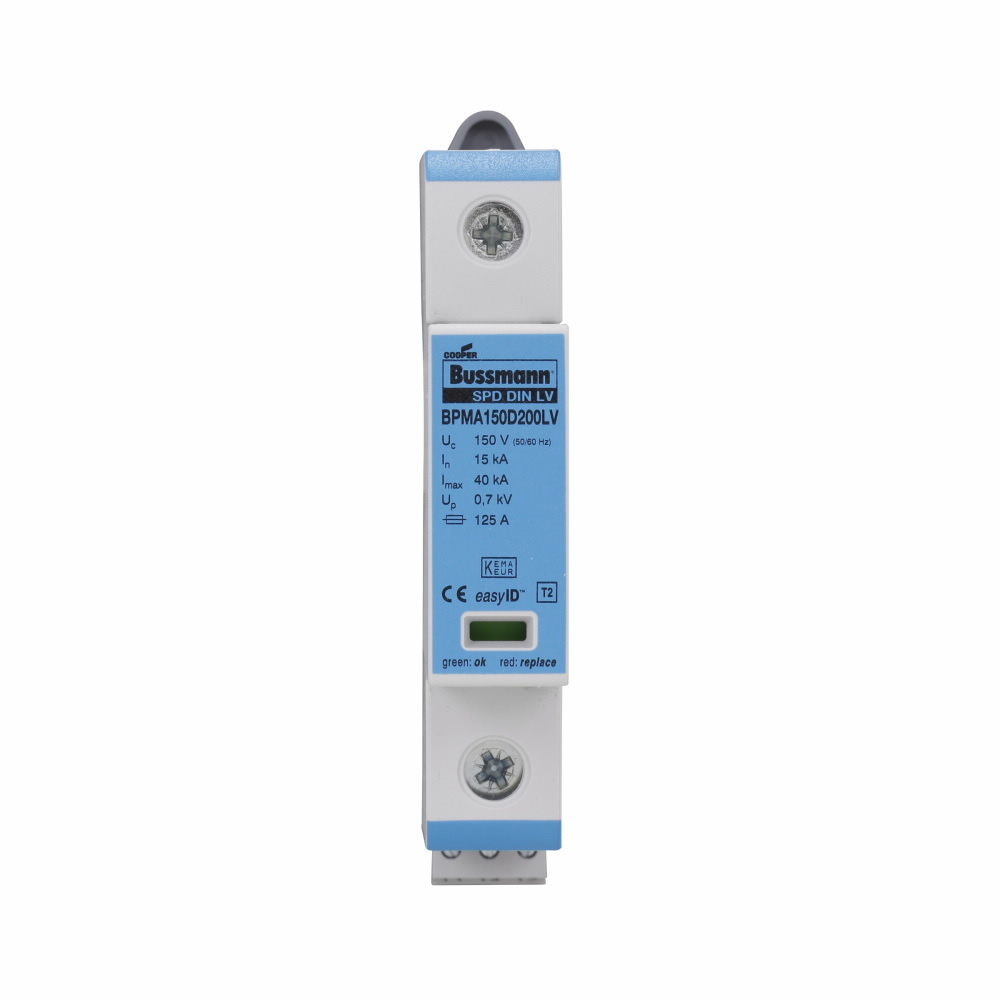 150VAC / 200VDC MOV Din LV SPD Remote