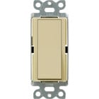 Lutron Claro 15 Amp On/Off, 4-Way On/Off Rocker Switch, Ivory