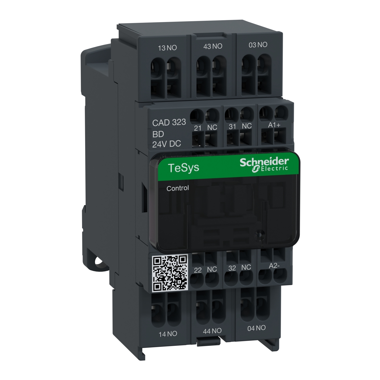 TeSys Deca control relay - 3 NO + 2 NC - <= 690 V - 24 V DC standard coil