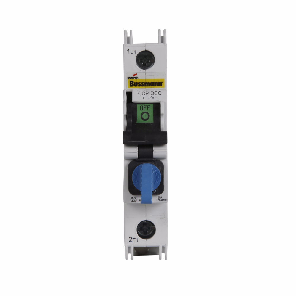 Eaton Bussmann series CCP UL98 fusible disconnect, UL98 fusible disconnect, Single-pole, Class CC