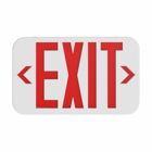 The Compass emergency exit sign offers quality and value with a compact and attractive LED based emergency exit sign with red letters. The white housing is made of high impact, UL flame rated thermoplastic. Snap together canopy, housing and removable chevrons for quick and easy installation. The CER can be applied in stair-wells, hallways, offices and other commercial applications.