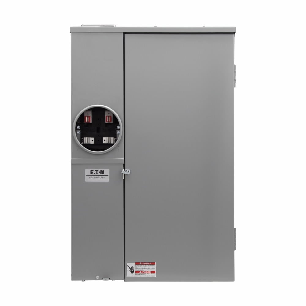 Solar Power Center Meter Breaker