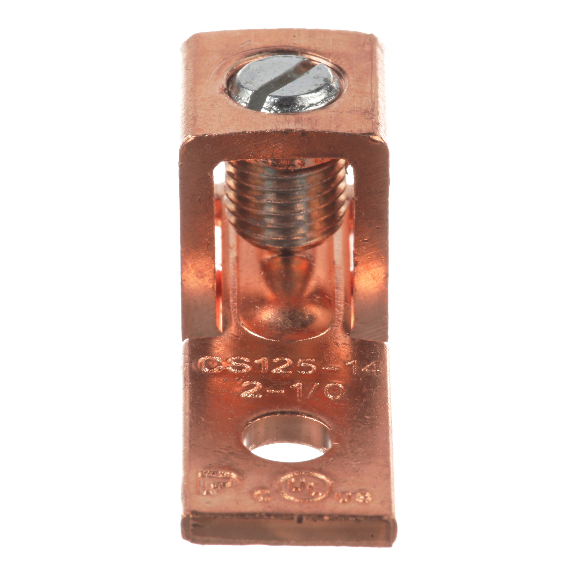 Copper Mechanical lug,  1 Hole, 1 Barrel