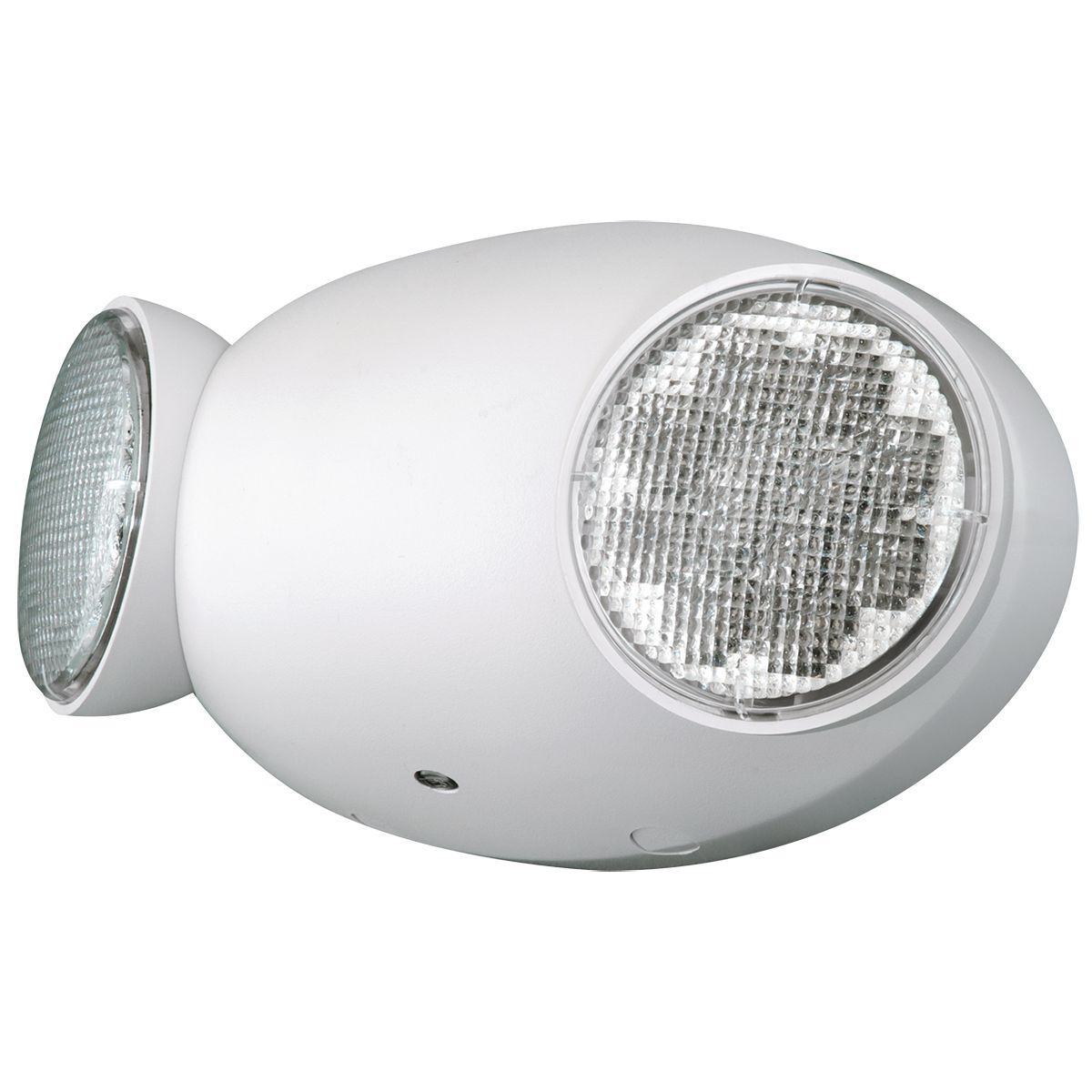 The Compass emergency light offers quality and value with a compact and attractive LED based emergency light. The white housing and lamp-heads are made of high impact, UL flame rated thermoplastic. Lamp-heads are fully adjustable and glare-free. Snap together design for quick and easy installation. The CU2 can be applied in stair-wells, hallways, offices and other commercial applications.