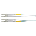 Fiber Optic, Patch Cord, Plenum Rated,OM4 Fiber, Duplex, LC-LC, 5 Meter Length
