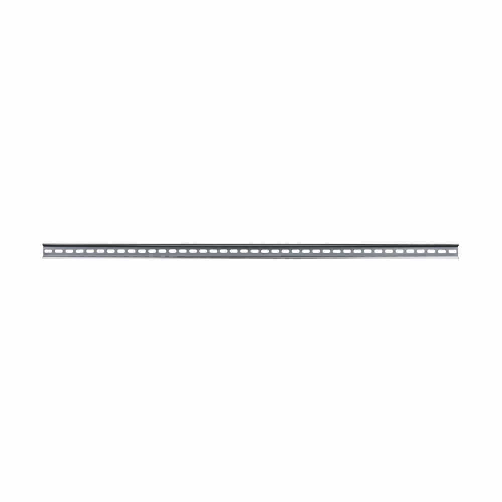 DIN RAIL, 35MM, 1 M, 7.5 MM HIGH, STEEL,