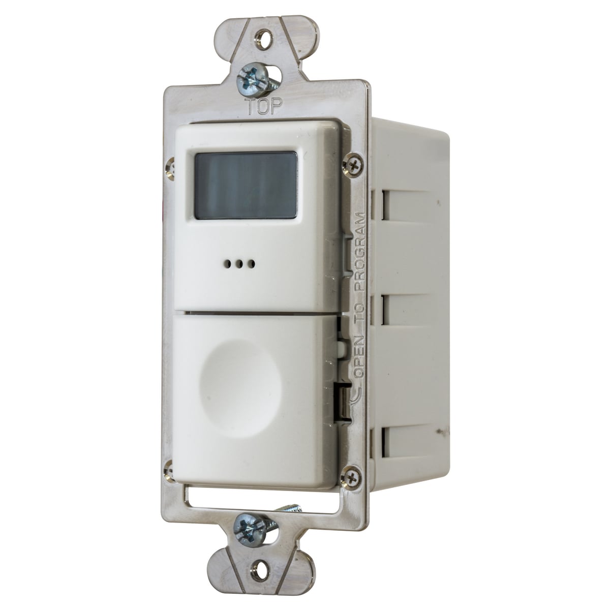 Switches and Lighting Control, Timer, Digital Wall Switch, 120/277V AC, White