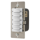 Timer Switches, Single Pole, 8.3A120/277V AC, 30 Minute Delay Time Out, White