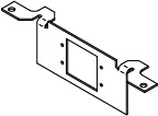  Internal Audio/Video Bracket; Aluminum