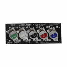 E0400 F 4 POSI PANEL GR BR OR YL