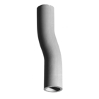Offset, Size 1/2 Inch, Offset 0.250 Inches, Material PVC, Color Gray, For use with Schedule 40 and 80 Conduit, Pack of 10