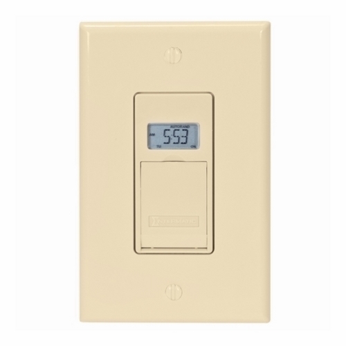 The ALM Digital In-Wall 7-Day Time Switch The EJ600 Series In-Wall Timers combine the easy programming of the EJ500 with the more robust features of the ST01. Adding the ability to control CFL and LED, this In-Wall Timer can handle all of your lighting configurations and scheduling needs.