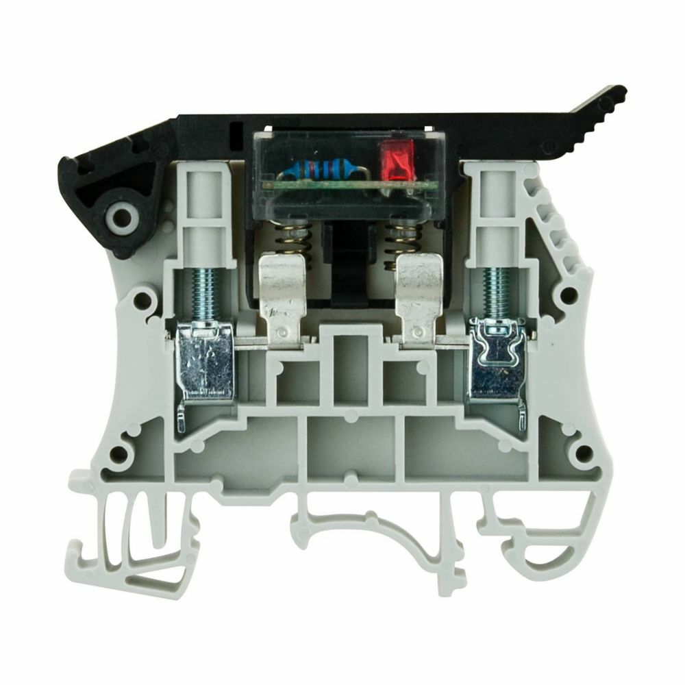Fuse terminal block,LED,110V,5x20 fuse,s