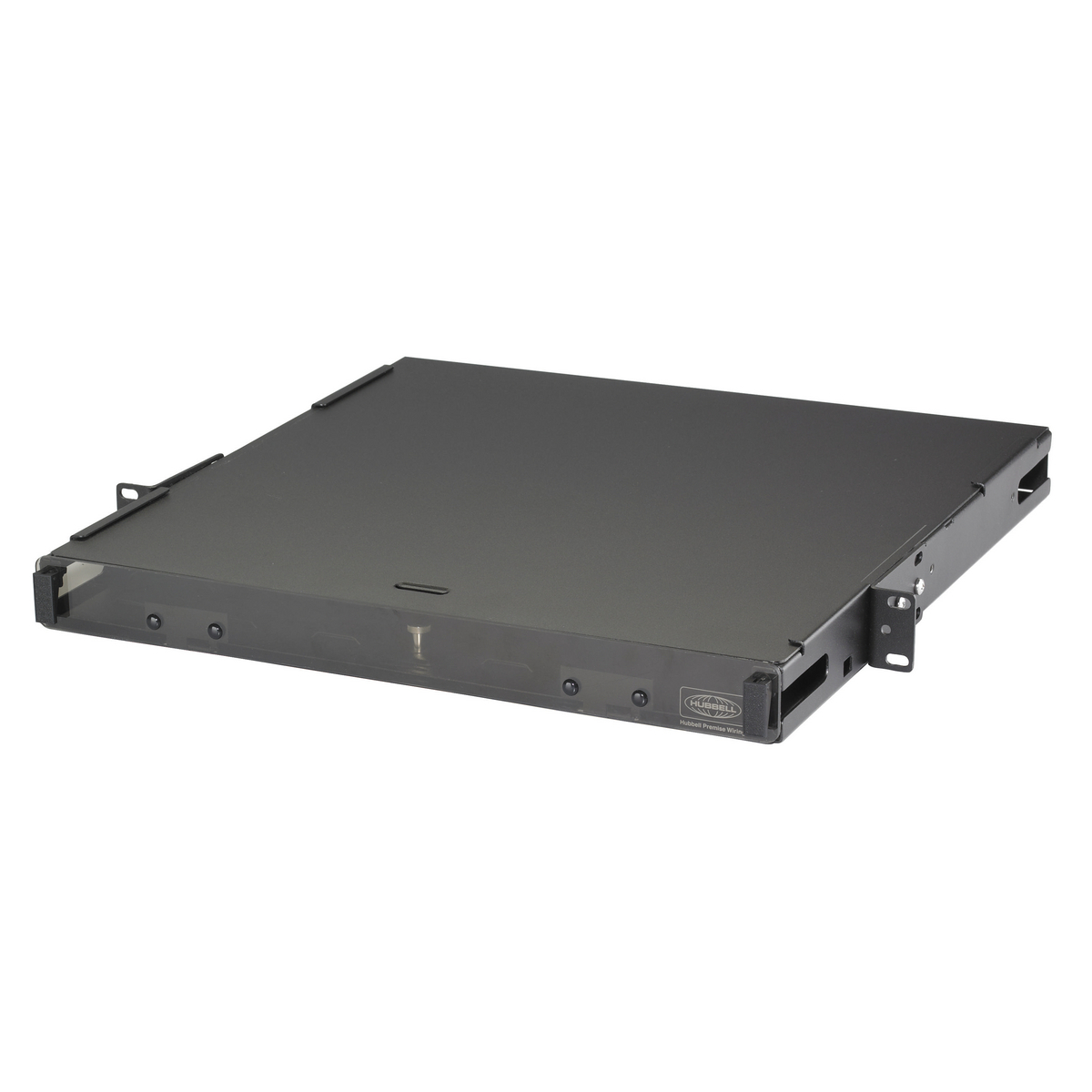 Fiber Optic, Rack Mount Panel, 1-Unit, 3) FSP Panel, Unloaded, With Lock