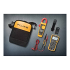 Electricians Multimeter Combo Kit, Model: 117/323, Voltage Rating: 600 V, Display: Digital: 6,000 Counts, Updates 4 Per SEC, Temperature Rating: Operating: -10 To 50 DEG C, Storage: -40 To 60 DEG C, Battery: 9 V Alkaline, NEDA 1604A/ IEC 6LR61, Battery Life: 400 HR Typical, Without Backlight, Includes: 117 Digital Multimeter, 323 True RMS Clamp Meter, Surge Protection: 6 KV Peak Per IEC 61010-1 600 VCAT III, Pollution Degree 2, Fuse for A input: 11 AMP, 1000 V FAST Fuse, Bar graph: 33 Segments, Updates 32 Per SEC, CAT III 600 V safety rated, For Productive And Effective Troubleshooting