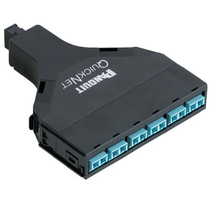 12-fiber QN SFQ cassette, optimized OM4 