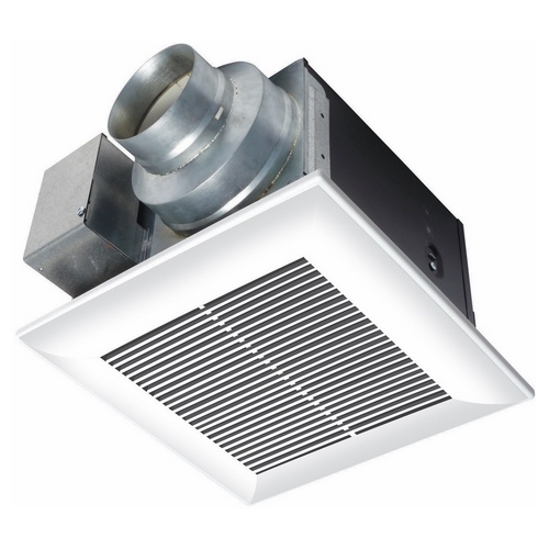 WhisperCeiling fan 80 CFM <0.3 sone ceiling mount fan is a time-tested and customer approved quiet, yet powerful and energy efficient solution. Ideal for new and remodeling applications, it incorporates an integrated dual 4in. or 6in. duct adapter to give you flexibility in duct layout and design