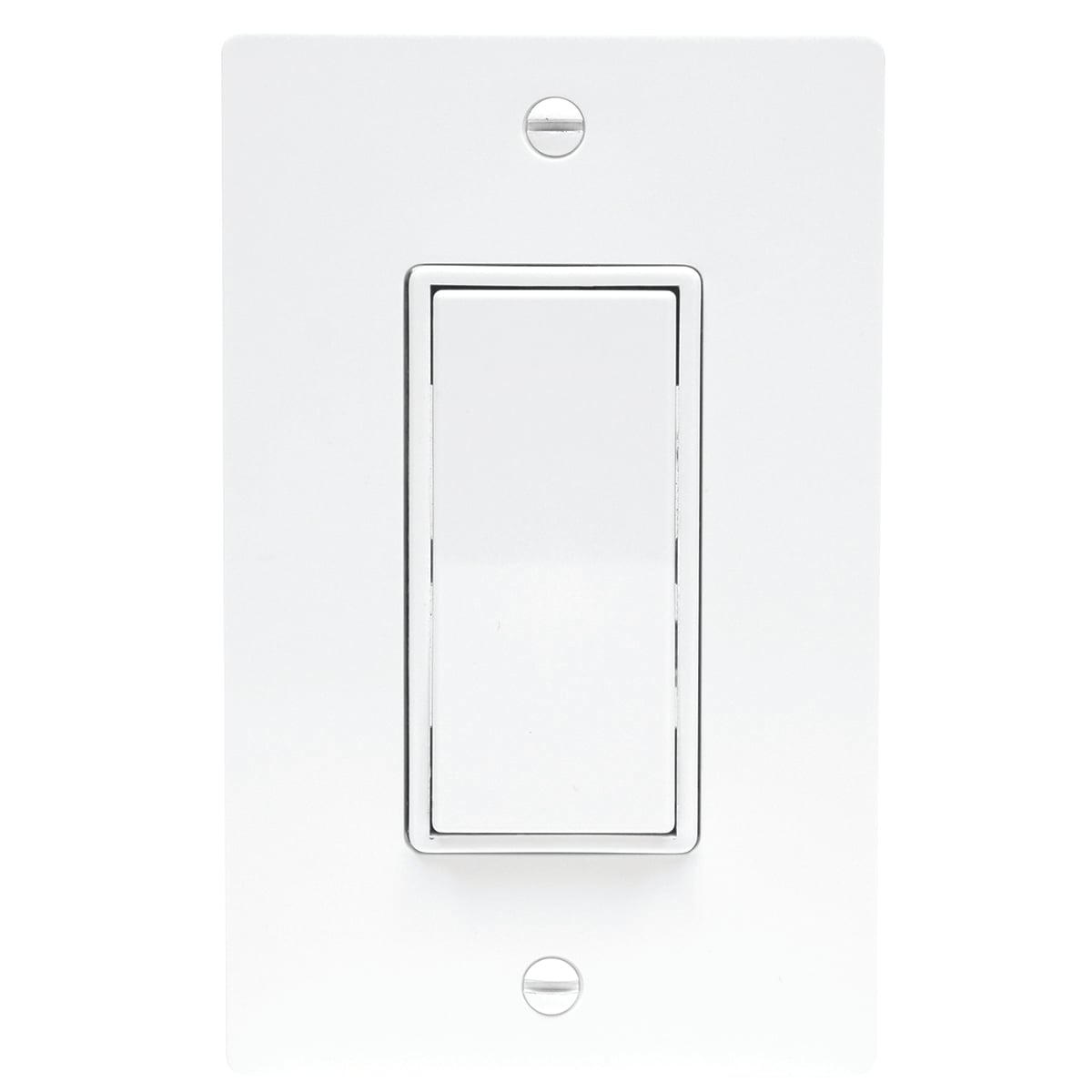 WhisperControl Switches, 1 function On/Off, Fan, White, Wall Plate Included
