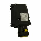 Eaton Crouse-Hinds series IEC 60309 hazardous area interlock receptacle, 16A, Two-wire, three-pole, Nylon, M20, 220-240 Vac