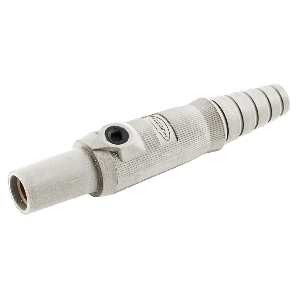 Single Pole Products, Female Plug, 150 Amp Series, White