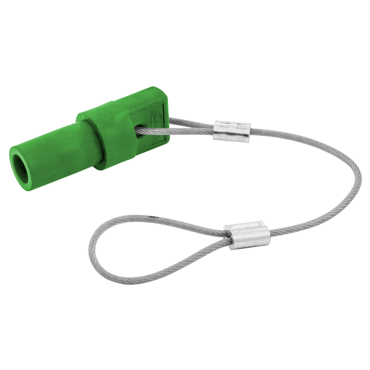 Single Pole Products, Male Device Cap, 150 Amp Series, Green
