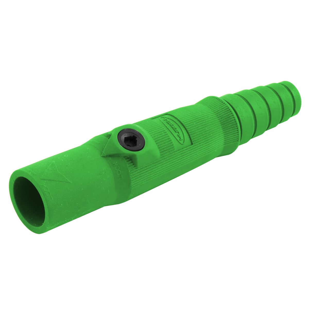 Single Pole Products, Male Plug, 150 Amp Series, Green