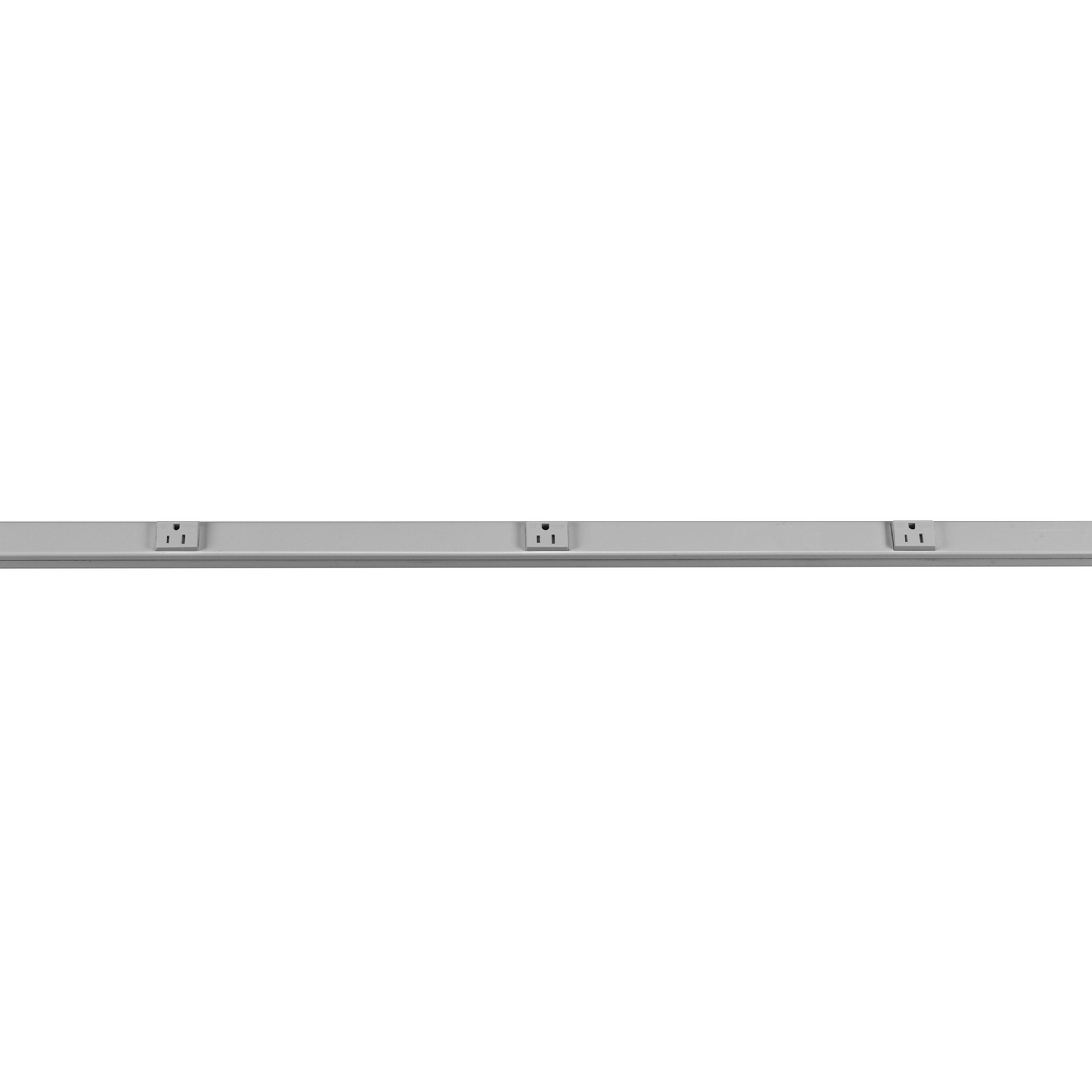 PLUGTRAK TAMPER RESIST 15A 3FT STEEL GRY