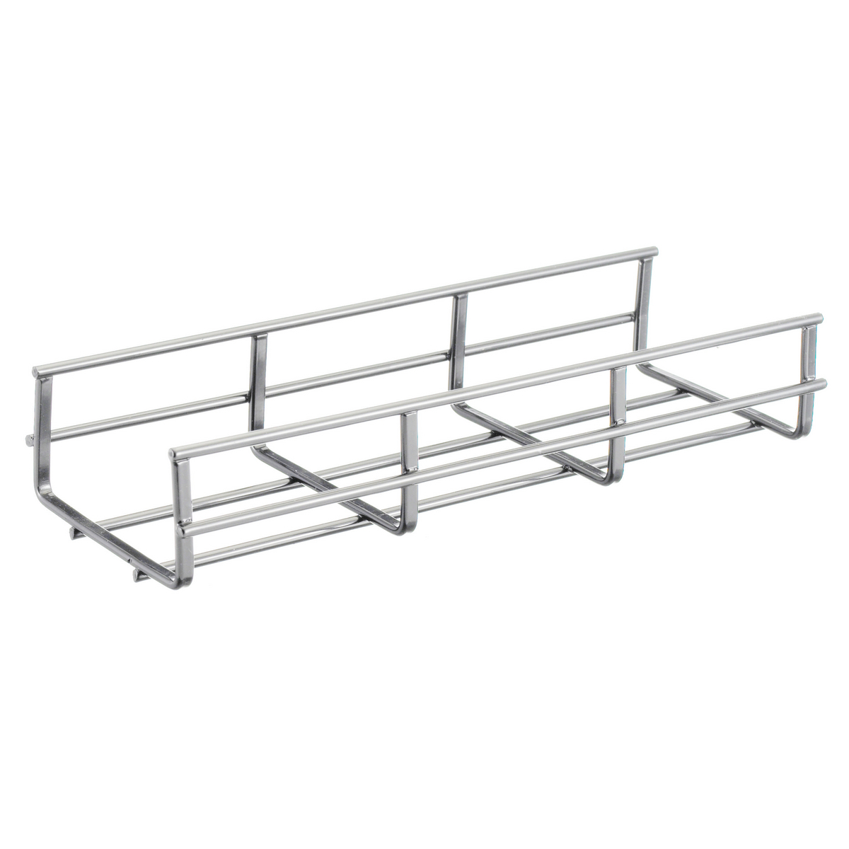 Wire Basket Tray, Overhead Tray, 2" x 8" x 118", Flat, Pre-Galvanized