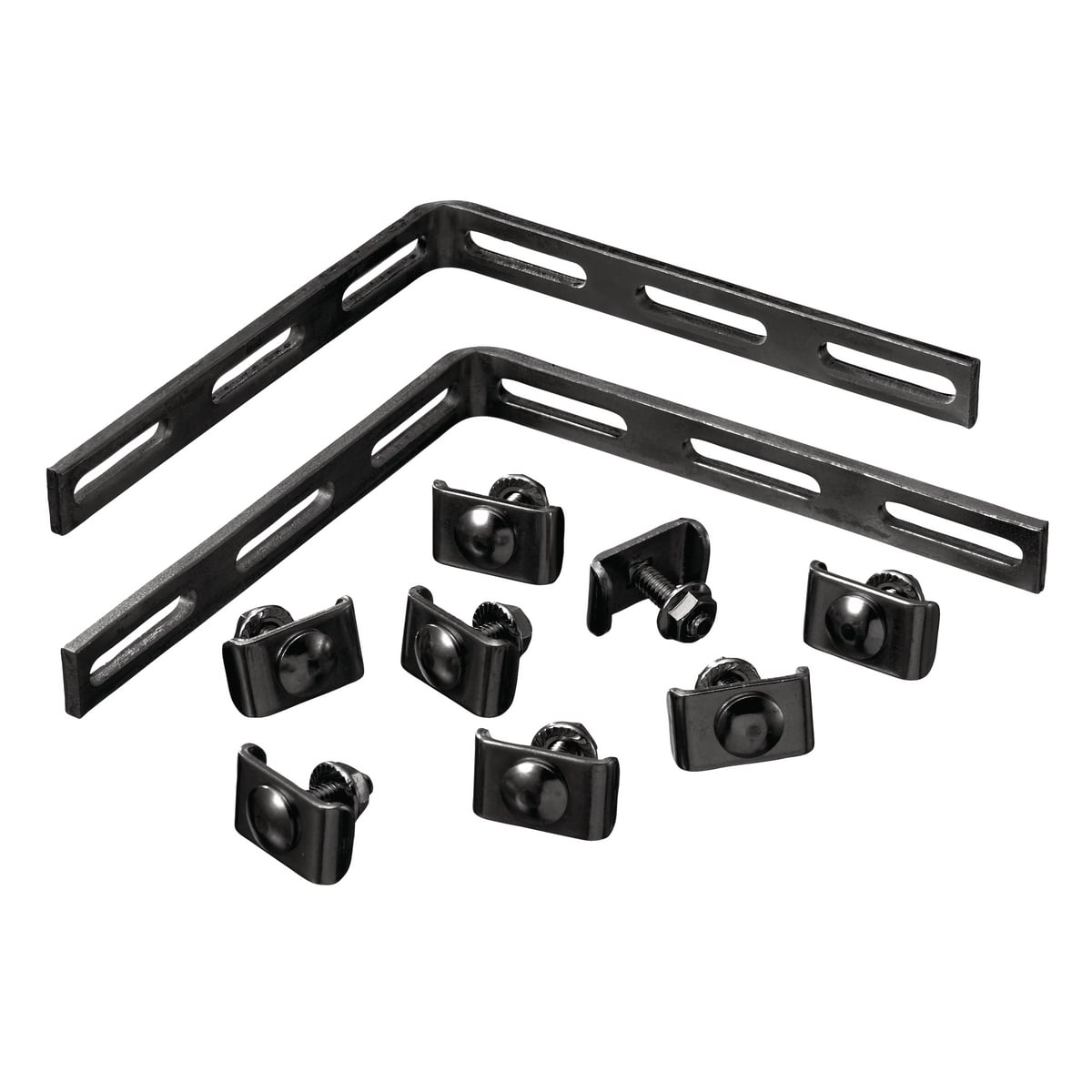 Wire Basket Tray, Overhead Tray, Accessories, Corner Splice, Black