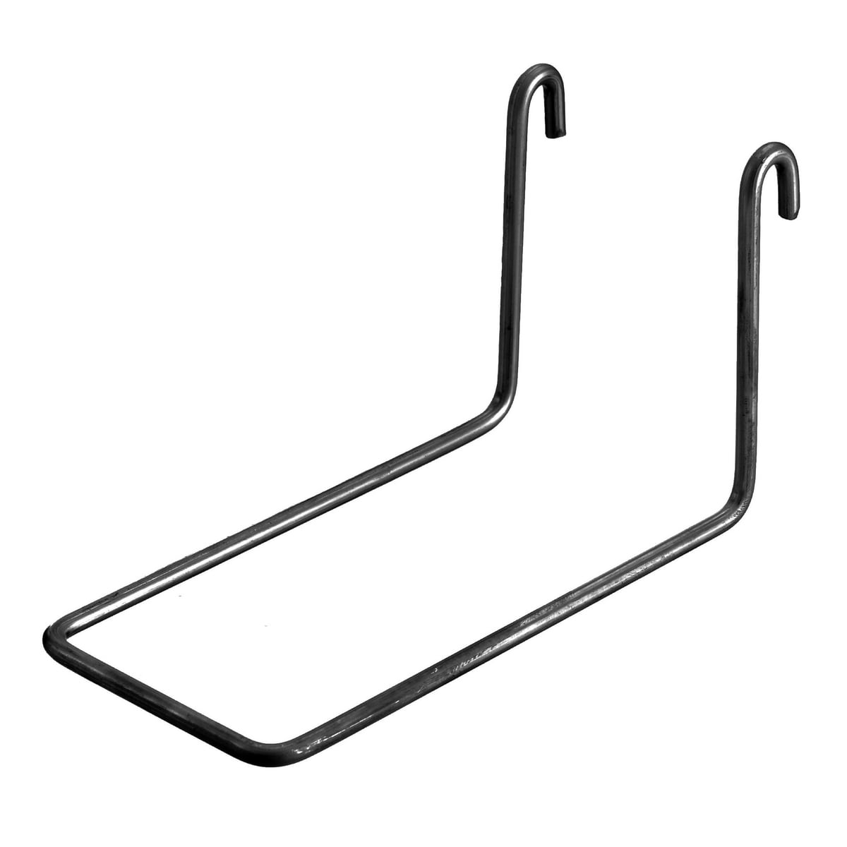 Wire Basket Tray, Overhead Tray, Accessories, Fitting Attachment, 4"-6" Cap, Black