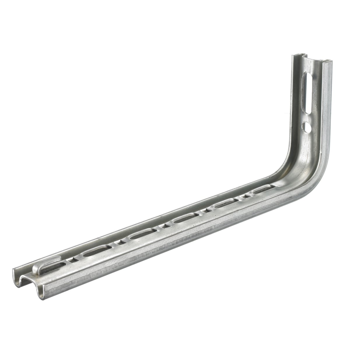Wire Basket Tray, Overhead Tray, Accessories, Wall Bracket, L-Shaped, For 6" Tray, Pre-Galvanized