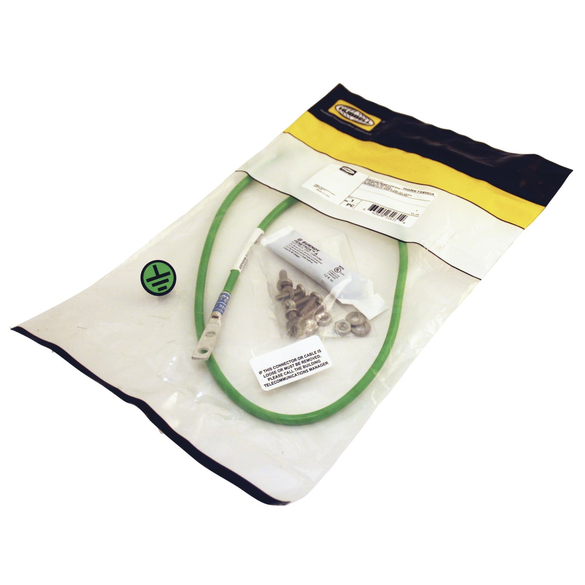 Grounding and Bonding, Grounding Kit, Lug, C46 Tapping, #6 AWG, 60", PX, Hardware