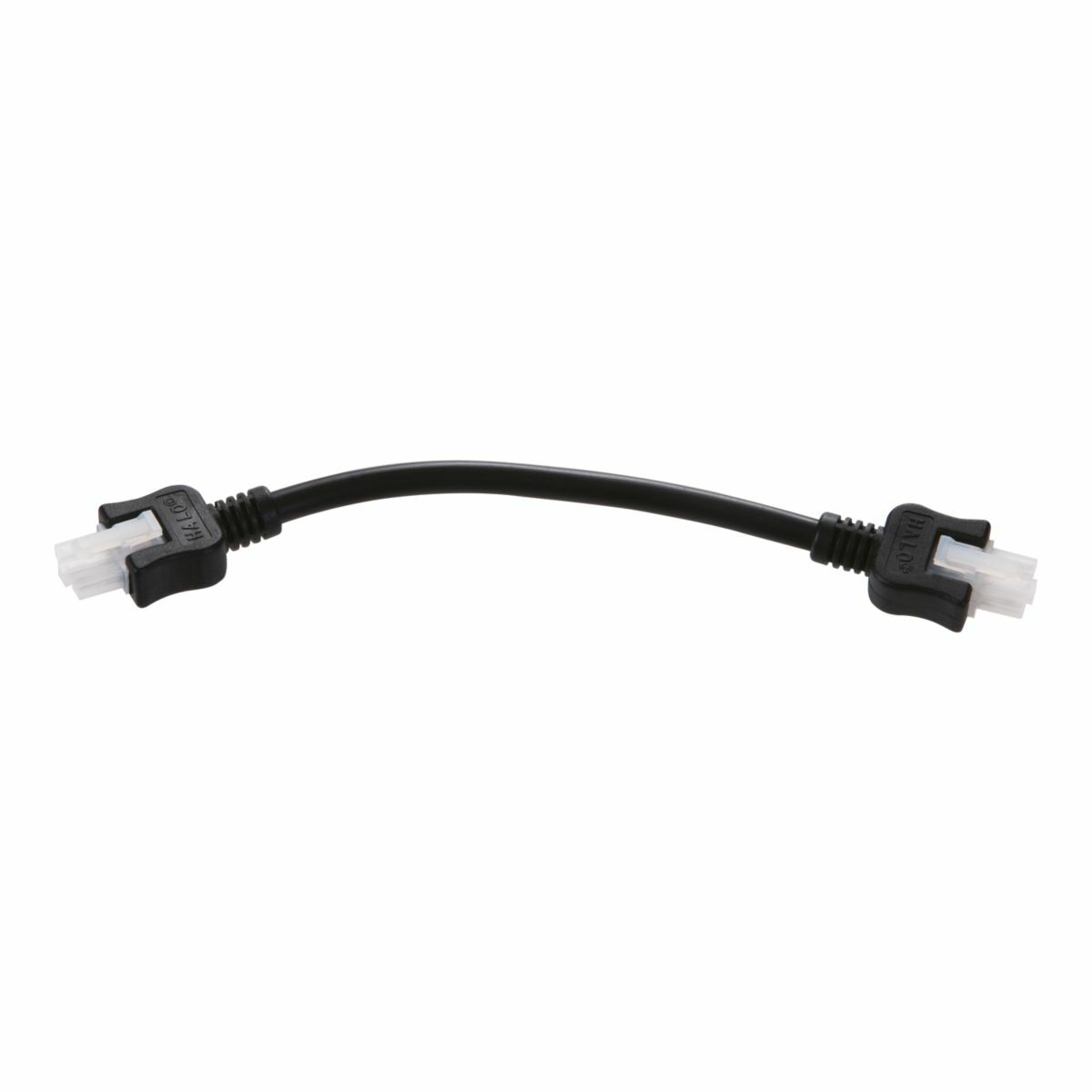 HALO HU10 LED UNDERCABINET 1.5 IN DAISEY CHAIN CONNECTOR MATTE BLACK