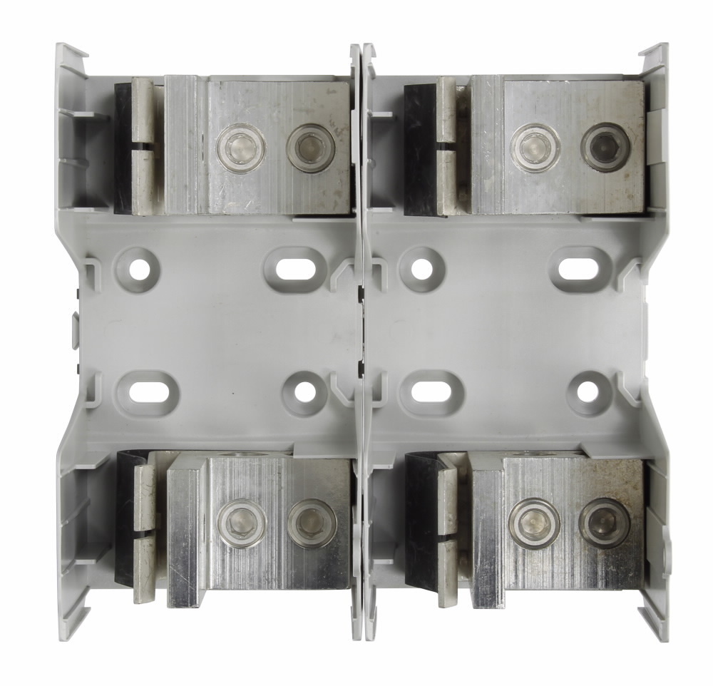 Eaton Bussmann series JM modular fuse block, Modular fuse block, CR, 450-600 A, Two-pole, Class J, 200 kA, Knife blade end x knife blade end, 200 kAIC, 600 V
