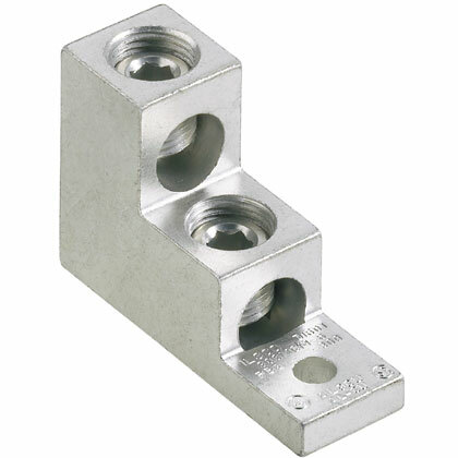 Aluminum Mechanical Lug, 1 Hole, Vertica