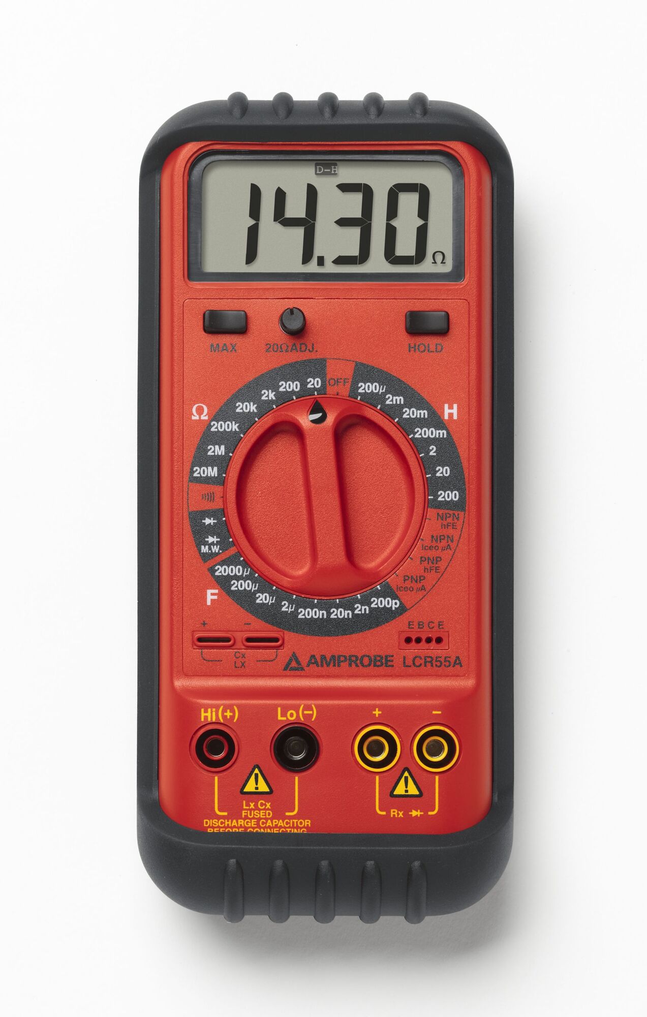 The ultimate electronic component verifier measures inductance, capacitance, resistance, transistors, diodes and microwave diodes.