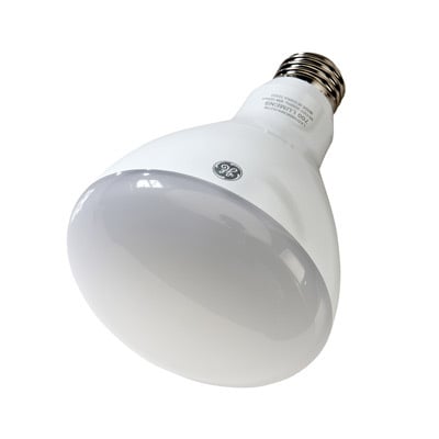 GE LED Lamps, 10 WTT, 700 LM, 2700 K, Dimmable, R30, Medium Screw Base, 5.4 IN Length, 25000 HR Average Life