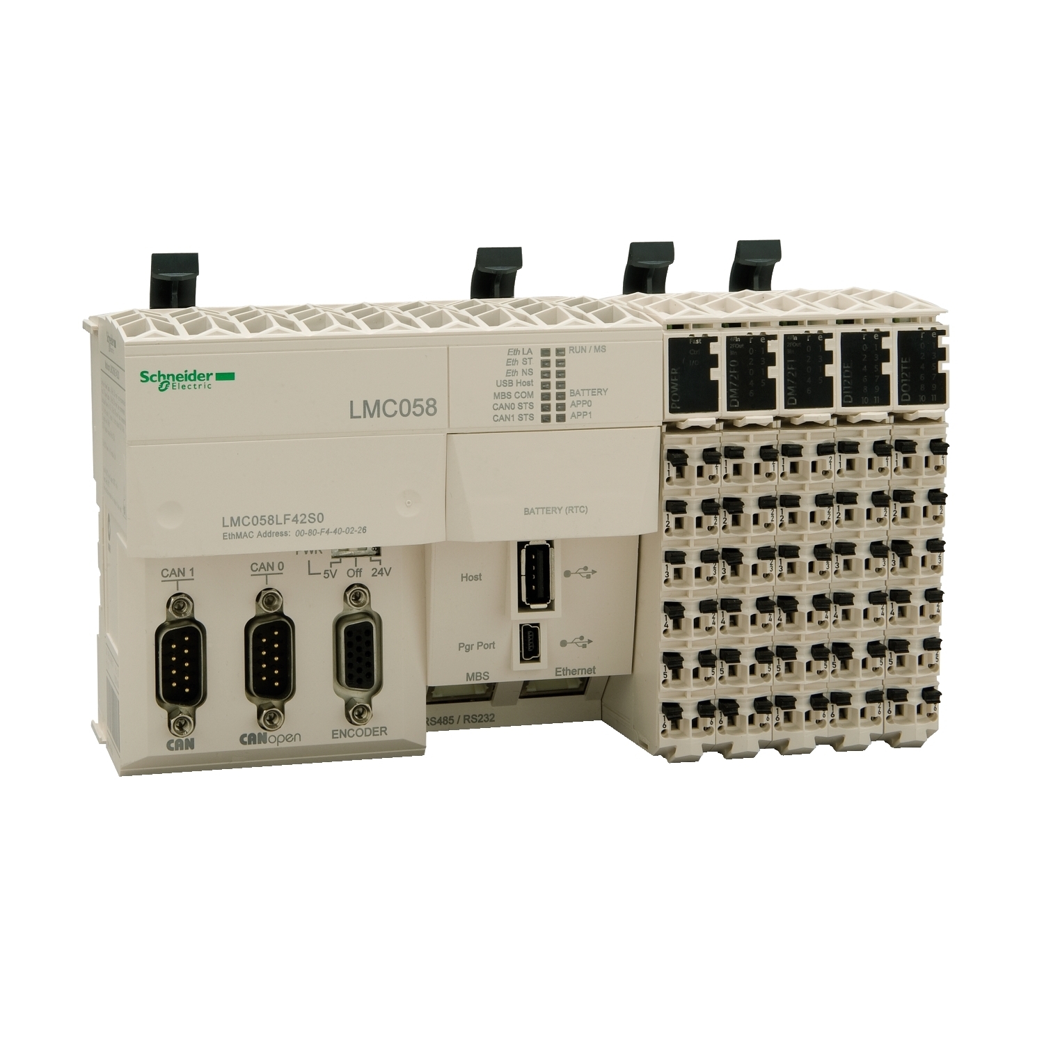 compact base - 42 I/O - 24 V DC supply