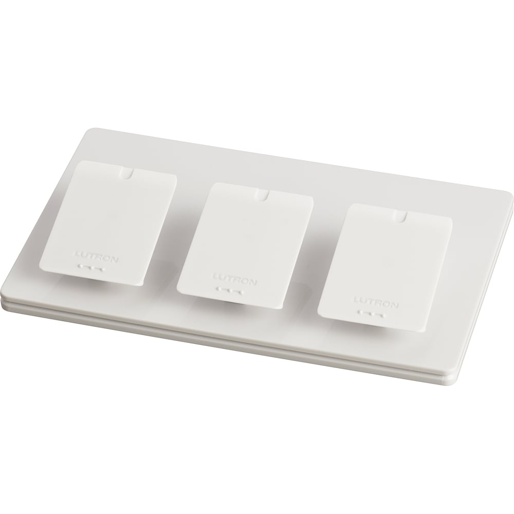 Pico Wireless Control triple pedestal in white