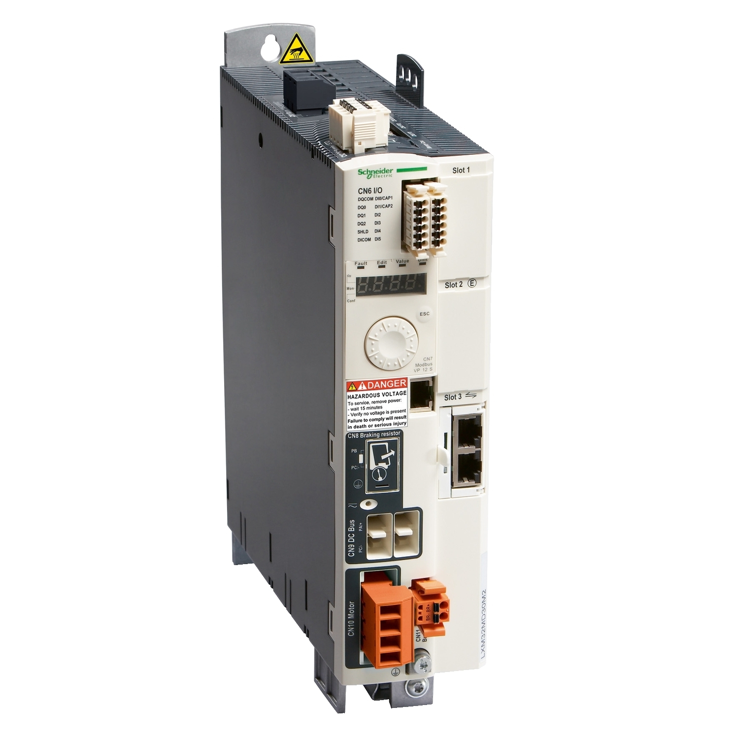 motion servo drive, Lexium 32, 10A, single phase, supply voltage 115 to 230V, 0.5 to 1kW