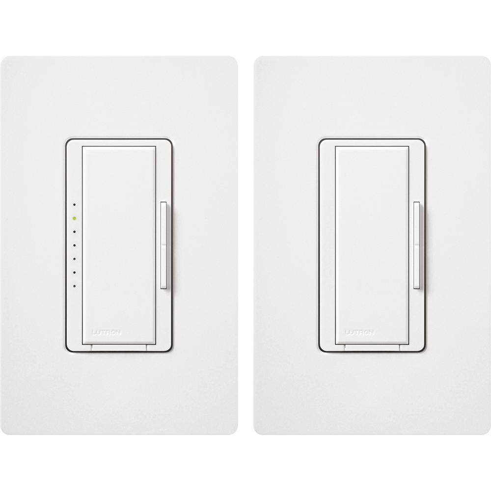 Maestro LED+ Remote Kit, With White Wallplate