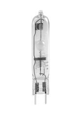 METALARC POWERBALL 39W ceramic metal halide tubular T4.5, clear, universal operation, bi pin G8.5 base, 3000K CCT, 82 CRI, pulse start, enclosed rated, 15,000 hour rated life