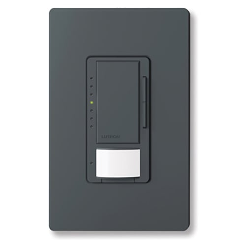 Maestro occupancy LED+ passive infrared occupancy/vacancy sensor that automatically control the lights in an area in midnight