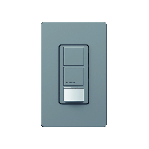 Lutron Maestro Dual Circuit Motion Sensor switch, 6-Amp, Single-Pole, Gray
