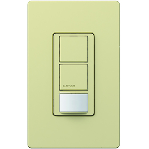 Lutron Maestro Dual Circuit Motion Sensor switch, 6-Amp, Single-Pole, Ivory