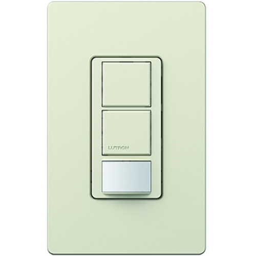 Lutron Maestro Dual Circuit Motion Sensor switch, 6-Amp, Single-Pole, Light Almond